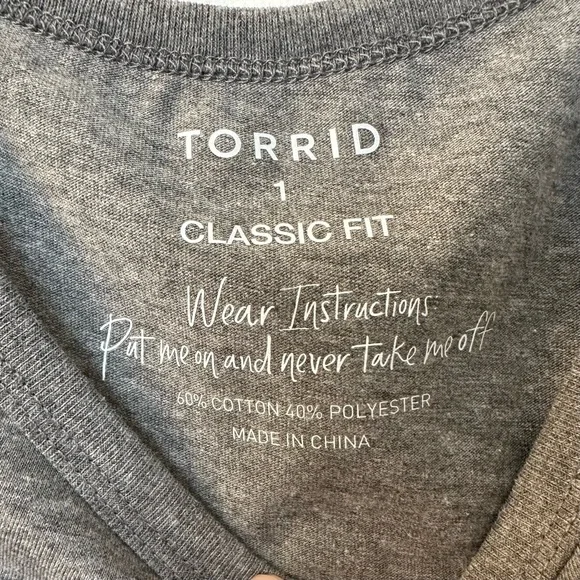 Torrid 1X Skull Butterfly Classic Fit Cotton Crew Neck Tank Top NWT - Picture 7 of 11